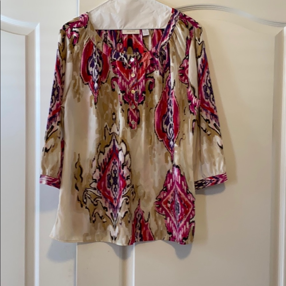 Beautiful blouse Chico’s size 1